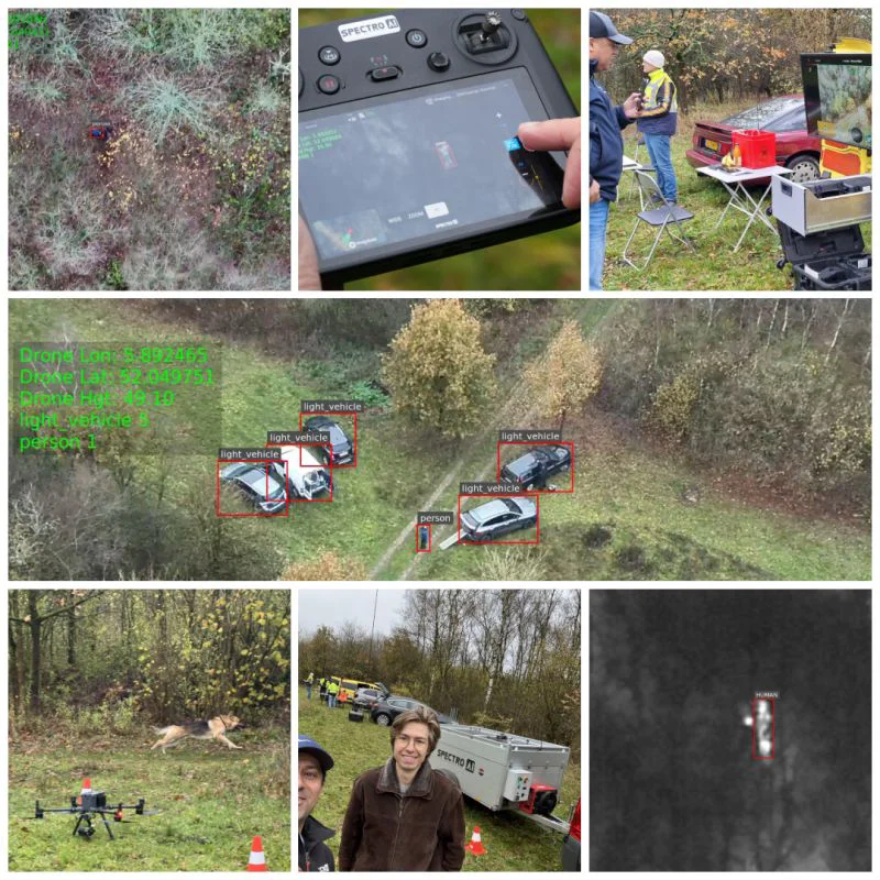 SOS Drone Team NL in action