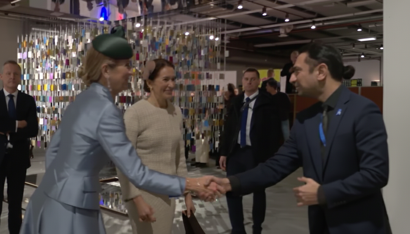 Queen Máxima handshake