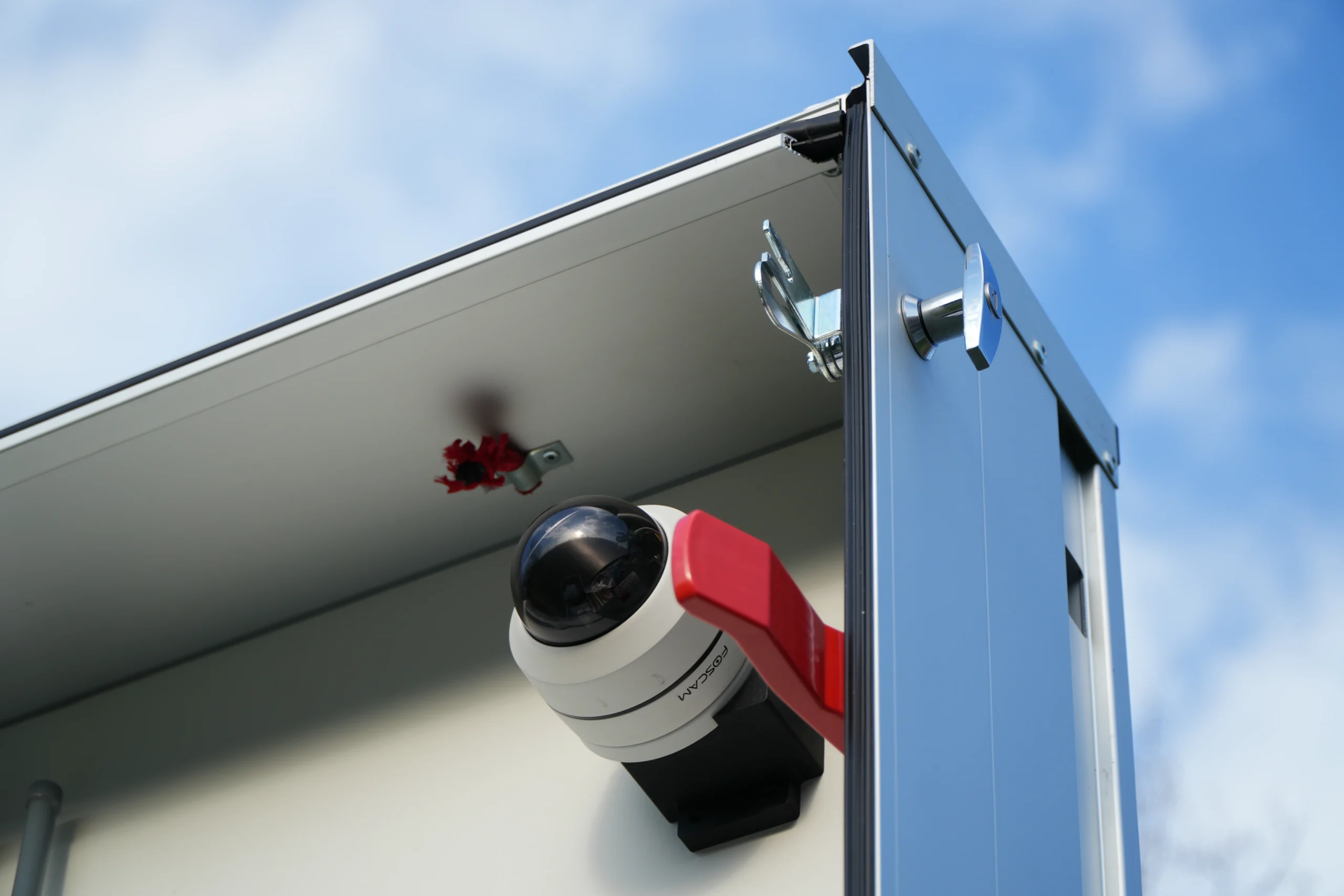 Integrated PTZ camera