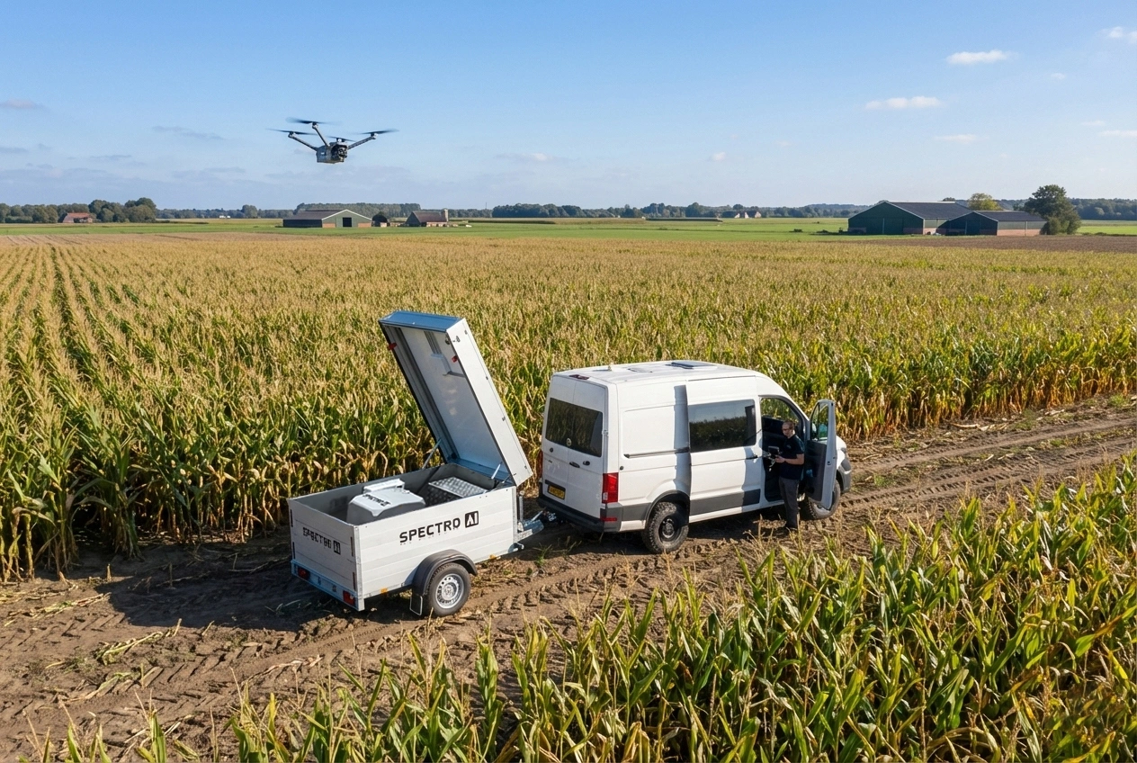 DockWatch Trailer deployed in agricultural field