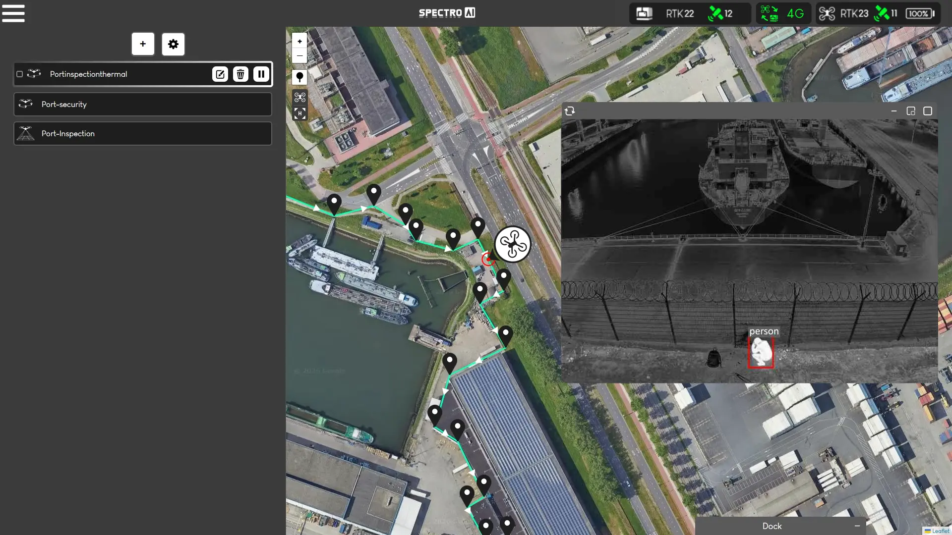 Night Perimeter Security IR