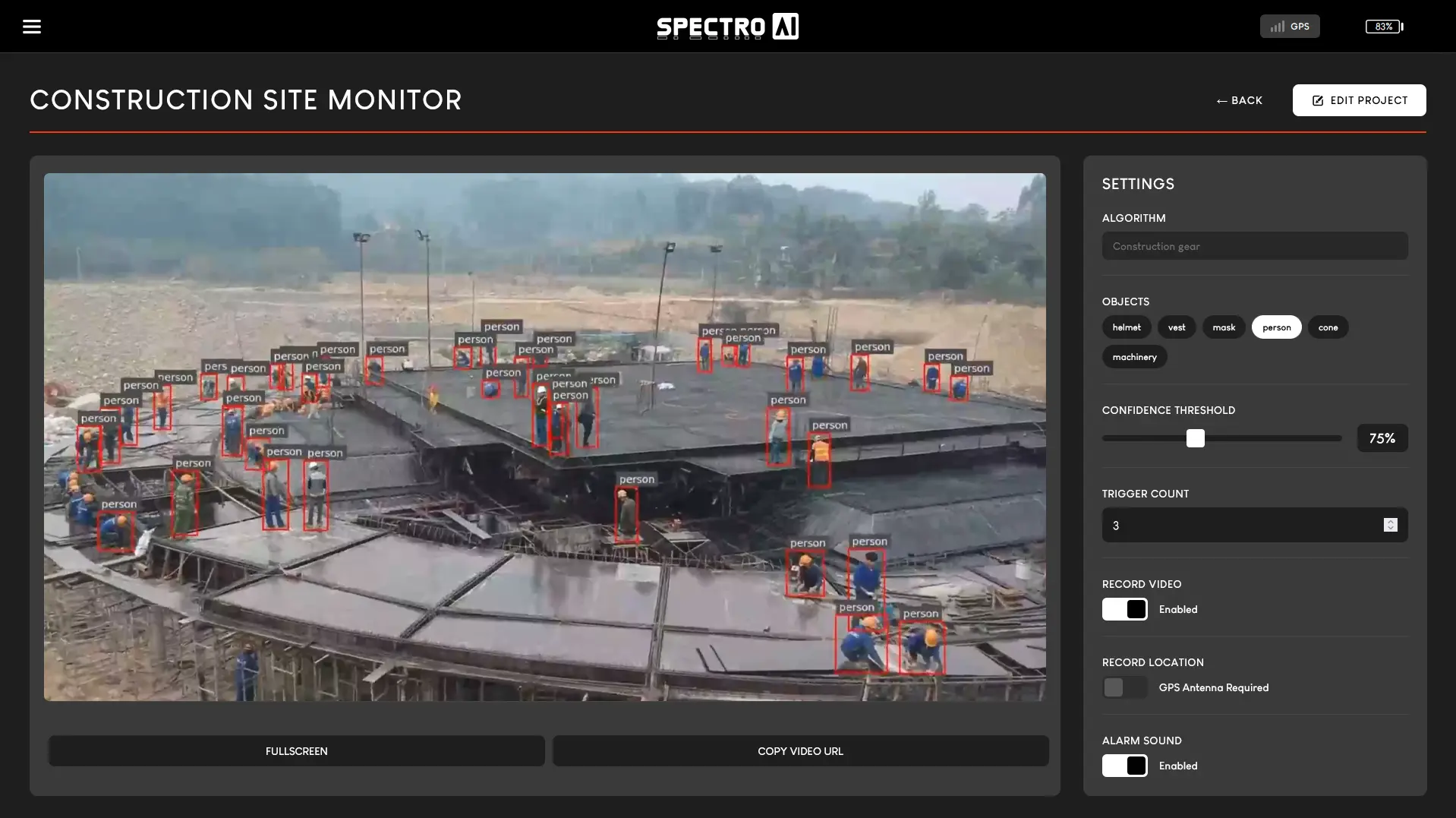 Construction Site Object Detection