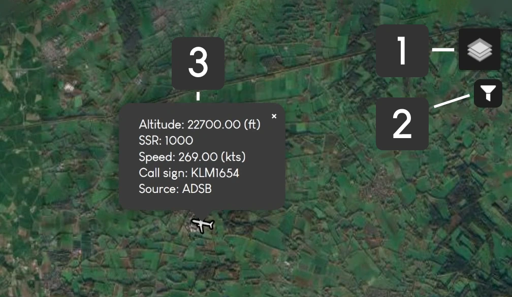 Air Traffic Monitoring controls