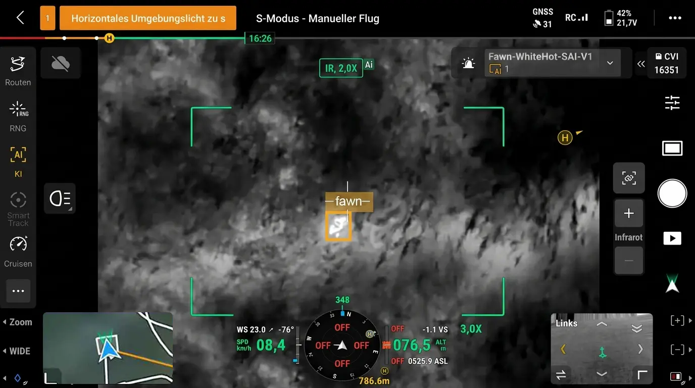 Fawn Thermal Detection AI