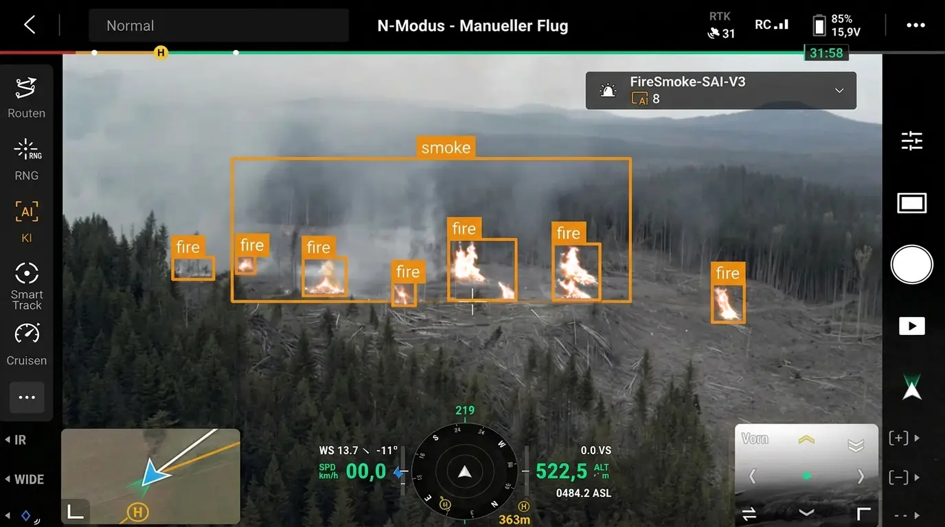 Fire & Smoke Detection AI