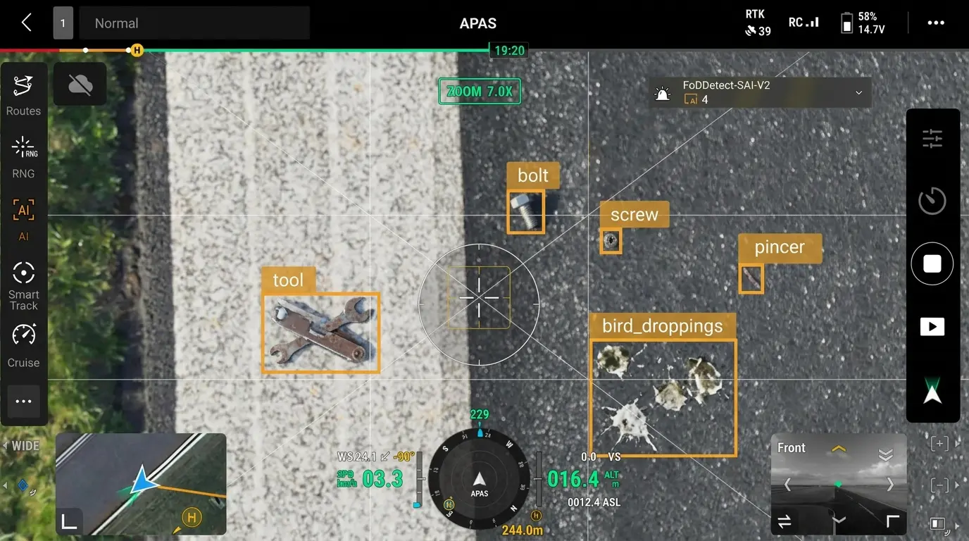 Foreign Object Debris Detection AI