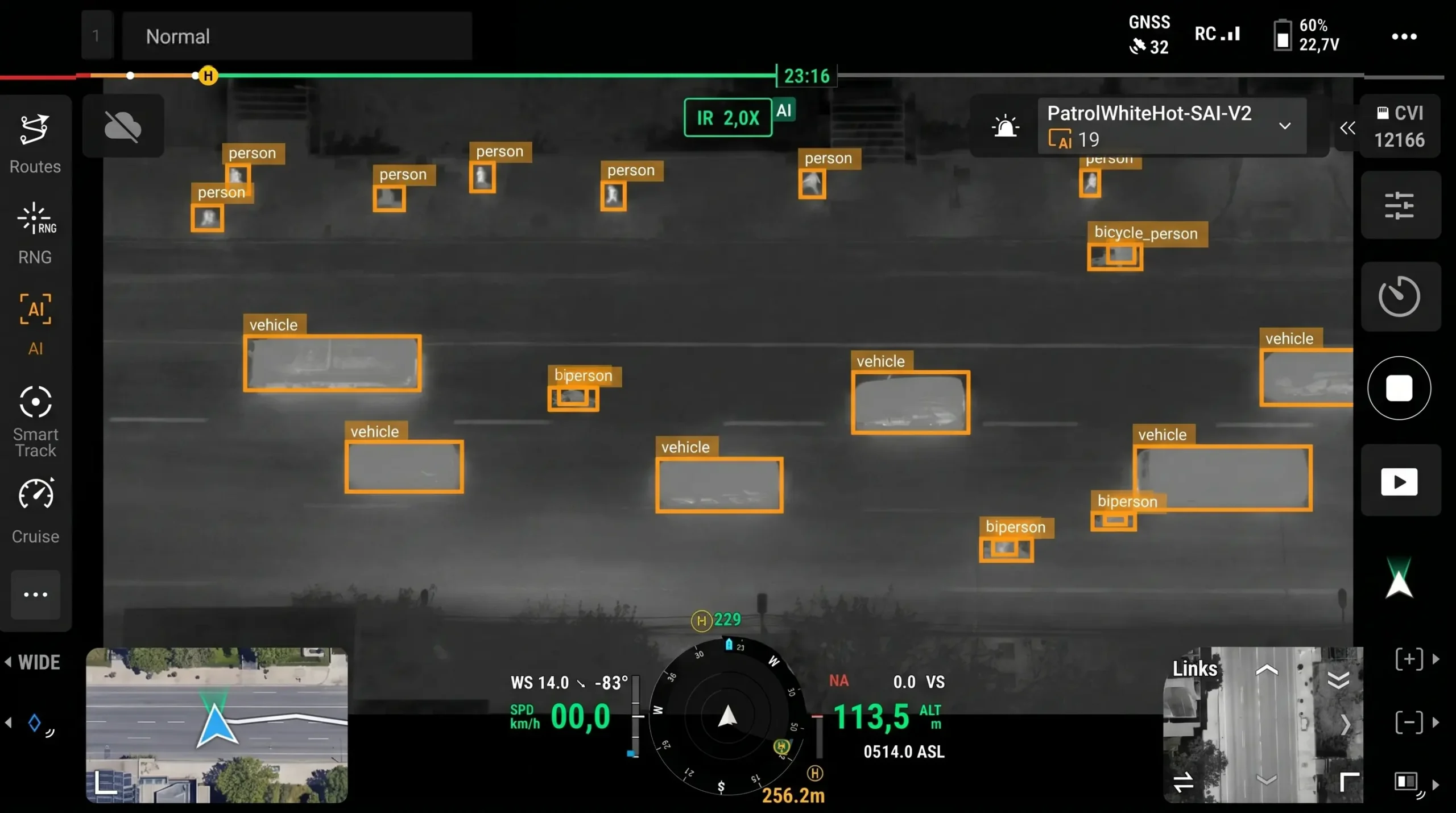 Patrol Detection AI Thermal