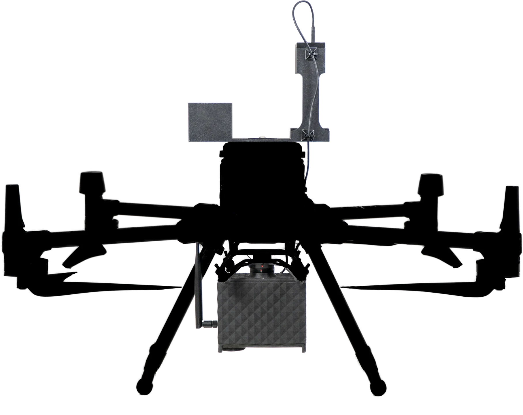 HyperSlit capturing spectral data during flight