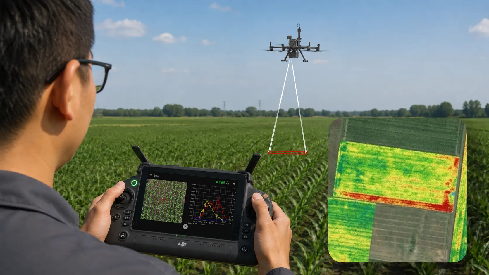 HyperSlit hero image on DJI Matrice platform