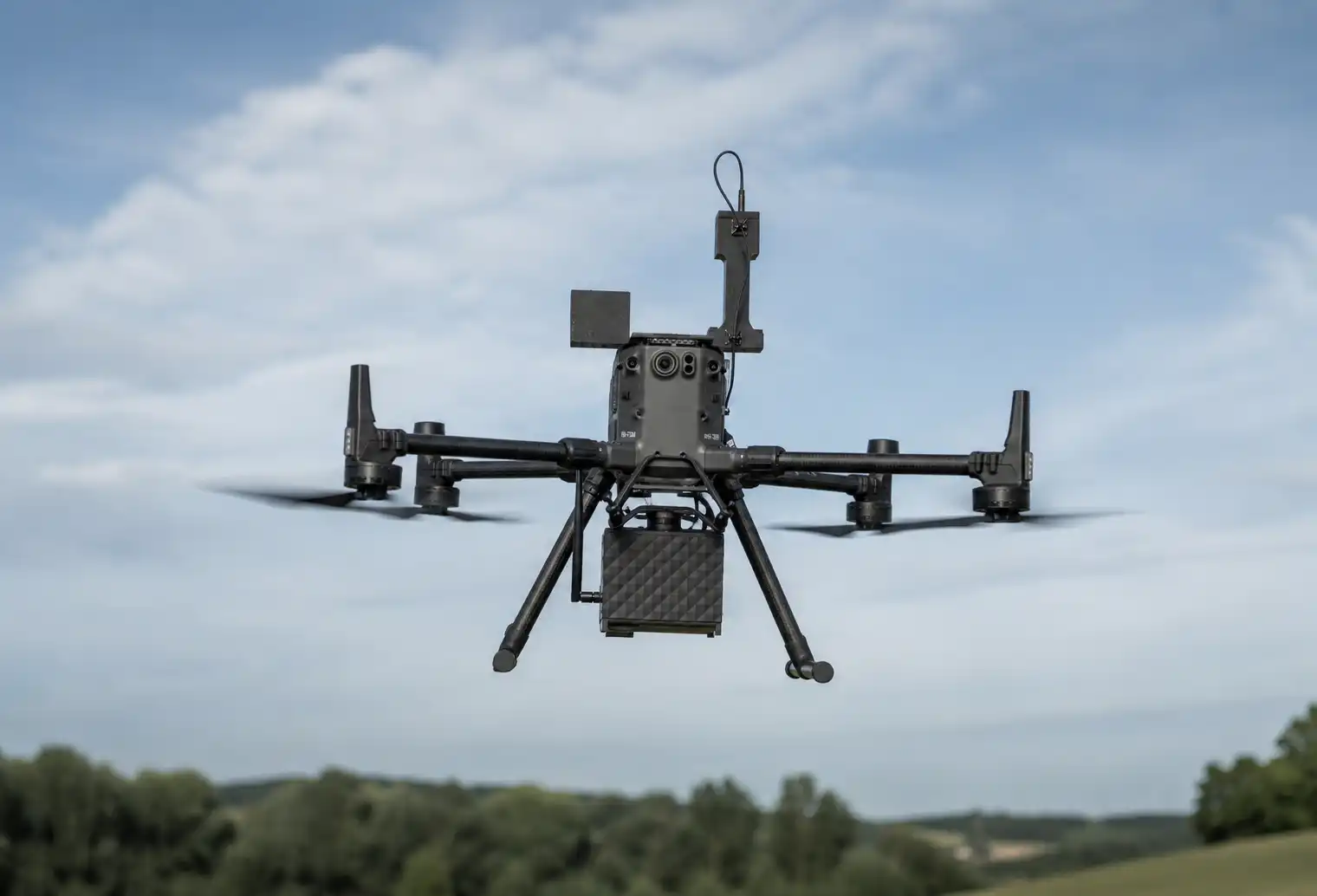 HyperSlit in flight on DJI Matrice platform