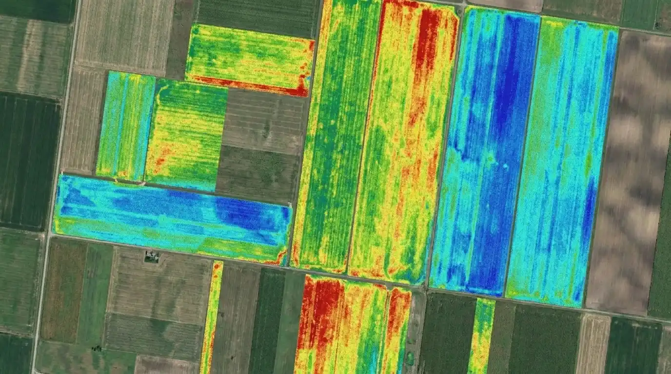 Crop monitoring spectral data generated with HyperSlit