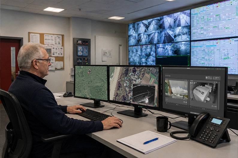 Level 2 router-based local control room setup