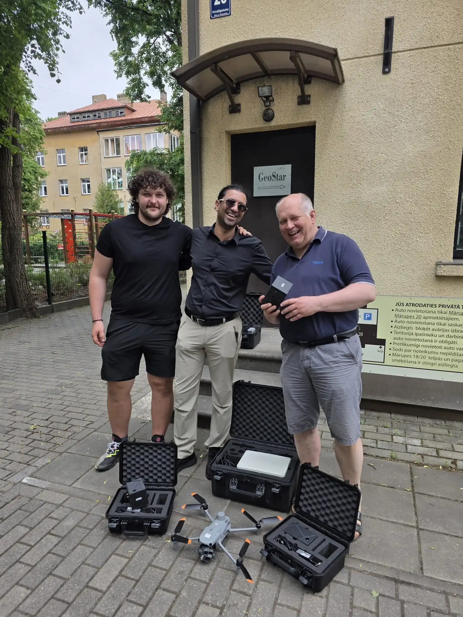 Riga demonstration with DJI Matrice 4